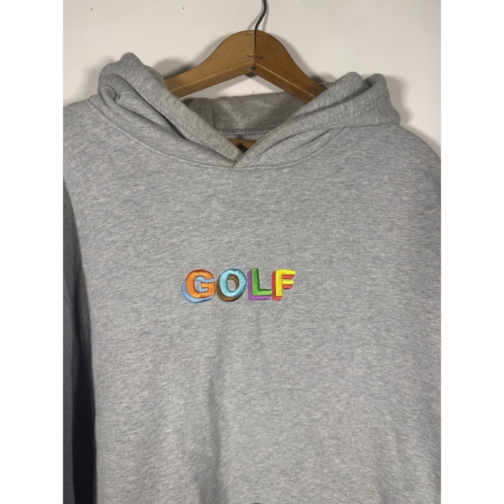 Golf Wang 3D Multi Logo Hoodie Heather Grey XXL Tyler The Creator Streetwear